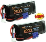 Powerhobby 3S 11.1V 2200MAH 75C Lipo Battery Pack EC3 Plug ( ). Fixed Price $59.90.