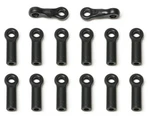 Team Associated 91051 Heavy Duty Ball Cups, 12 (black) SC10 4X4 *brand New*. Fixed Price $16.95.