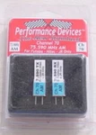 Jr/futaba/hitec 75MHZ Am Channel 70 Transmitter/receiver Crystal Set 75.590MHZ. Fixed Price $8.55.