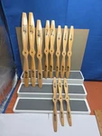 (11) Jz Zinger Wooden Propellers 15 - 10, 14 8 12 7, Most Unused Ts. Fixed Price $49.99.