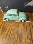Vw Tonka 52680 Green Volkswagen Beetle Bug - Pressed Steel 1960S Vintage Toy. Fixed Price $30.00.