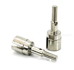 Hsp 02033 Alum Wheel Axles Stub (2) Redcat Shockwave Tornado Volcano Epx. Fixed Price $7.95.