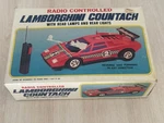 Vintage Red Lamborghini Countach LP500 Car Radio Control Rare Box. Fixed Price $24.99.