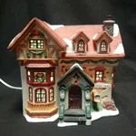 Heartland Valley Village 1998. "1. North Pole Lane" Lighted House. Fixed Price $6.00.