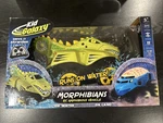 Kid Galaxy Morphibians Green Crocidile R/c Amphibious Vehicle..**sealed**new**. Fixed Price $16.50.