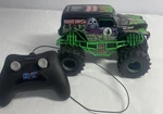 New Bright Grave Digger Monster Jam 7 Scale Rc Toy Truck Working With Remote. Fixed Price $27.00.
