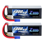 2PCS Zeee 22.2V 6S Lipo Battery 100C 6000MAH EC5 For Rc Heli Quad Airplane Car. Fixed Price $123.96.
