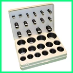 Metric O-ring Kit 386 Pieces, Buna-n Rubber, 90A Durometer, 30 Sizes, Black Seal. Fixed Price $75.55.