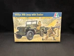 Italeri Willys Mb Jeep With Trailer - 1:35 Scale Plastic Model Kit 314. Fixed Price $27.99.