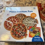 Learning Resources Fraction Fun Game, 13 Pizzas, 67 Piece. Fixed Price $45.00.