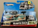 Hot Wheels 2010 Helicopter Hauler Transport Truck + R1074 Nib Read!!. Fixed Price $17.00.
