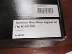 Logger 89023RC Aluminum Motor Mount Upgrade Set (for Eye 650) "new". Fixed Price $20.00.