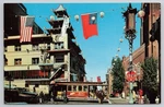 Vintage San Francisco Chinatown Cable Grant Ave Postcard Smith News Dexter. Fixed Price $9.99.