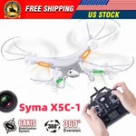 New Syma X5C-1 2.4GHZ 4CH 6-AXIS Gyro Camera Rc Quadcopter Drone. Fixed Price $45.98.
