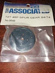 Team Associated Rc #9649 72T 48P Spur Gear B4/T4. Fixed Price $8.50.