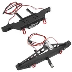 Rc Front Bumper & Rear With Led Headlights Tow Hook Spare Tire .... Fixed Price $85.88.
