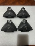 Yakima Control Towers With Locks Key In Great Used Condition.. Fixed Price $124.00.