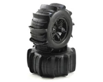 Traxxas X-maxx Pre-mounted Paddle Tires & Wheels (2) TRA7773. Fixed Price $74.95.
