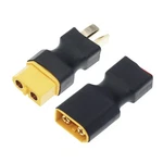 Jvsrm XT60 Plug Female Connector Adapter 1 Pair Set, Black. Fixed Price $7.53.