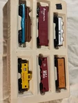 Bachmann Ho Overland Train Cars Only BAC614 Engine BAC00614 New. Fixed Price $40.00.