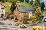 Faller 130661 Scale Traditional Engadine House -- Kit. Fixed Price $153.99.