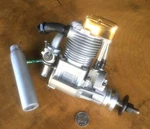 Saito FA-120-DP 20CC Gold Rocker Cover 4STROKE Glow Engine R/c Airplane. Fixed Price $780.55.