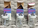 Paasche VL-1-OZ 1OZ Glass Bottle Assembly Lot Of 3 New Open Box Airbrush. Fixed Price $18.00.
