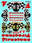 White Vinyl Sticker Gang Sheet 48 -r/c Model Decals 1/12-1/10-RC10. Fixed Price $14.99.