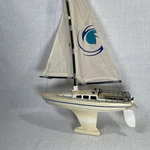 Nikko Mariner Sailboat Rc Remote Controlled Untested 19040BC No. Fixed Price $49.99.