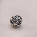 Pandora Womens Openwork Sun Stars & Moon 925 Sterling Silver Bead Charm. Fixed Price $23.97.
