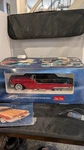 Sunstar 1/18 1955 Pontiac Chief Diecast Model Car Red & Black Unique One. Fixed Price $145.00.