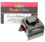 Powerhobby Aluminum Motor Heatsink Cooling Fan 1/8 Gun : Duratrax Onyx. Fixed Price $14.95.