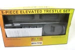 Rail King By Mth Electric Trains 8-PIECE Elevated Trestle System 40-1034. Fixed Price $19.99.