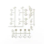 Team Associated RC10 Steering Blocks, Rear Hubs, Shock Parts ASC6639. Fixed Price $25.99.