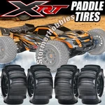 Xrt Sand Paddle Tires & Wheels Set Of 4 Traxxas X-maxx TRA7773. Fixed Price $149.90.