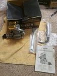 Saito Engine FA-120 Hemi-head Four Stroke Nib. Fixed Price $519.99.