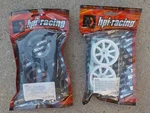 Hpi Work Emotion XC8 Wheel 26MM/9MM Off Whls & X-pattern Radial Tire Pr.. Fixed Price $24.00.
