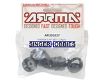 Arrma ARAC8970 AR330337 Shock Cap Set Nero/felony/infraction (2) Hh. Fixed Price $10.75.