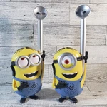 Minions Eye-conic Frs 2 Way Radios Walkie Talkies Euc Fun For Kids. Fixed Price $15.00.