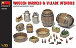 Miniart 1/35 35550 Wooden Barrels & Village Utensils (buildings Accessories). Fixed Price $20.85.