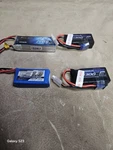 Rc Lipo Battery Lot 4X 3S 11.1V Gens Ace 2200MAH Turnigy Admiral 1300MAH EC3.. Fixed Price $50.00.