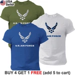Air Force Usaf T-shirt Logo Patriotic Pt Physical Training Military BUF01. Fixed Price $13.54.