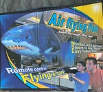 Remote Air Flying Fish Shark Toy J6687X W Controls, Blue. Fixed Price $15.50.