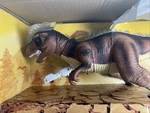Remote Control T-rex Brown Dinosaur Infrared Rc Toy W/lights Sound Music Dancing. Fixed Price $20.65.