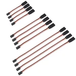 12 Pcs 3-PIN To Female Servo Extension Cable For Rc Jr Futaba Remote Con.... Fixed Price $10.99.