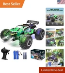 Vensico Remote Control Rc Cars All Terrain Monster Truck, Outdoor 2WD Off.... Fixed Price $51.29.