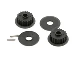 Traxxas Middle Pulley Set (20 Groove) (nitro 4-TEC) TRA4895. Fixed Price $6.00.