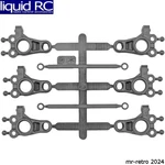 Associated 32065 RC10TC8 Ft Carbon Steering Block Set. Fixed Price $16.53.