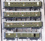 Trix H0 Set 4 Express Train Wagon Passenger Car Bayern Drg Epoch 2. Fixed Price $251.70.