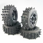 Front Rear Knobby Tires Wheels Digger For Losi 5IVE Rovan Lt Km Baja 5B Dbxl. Fixed Price $49.90.